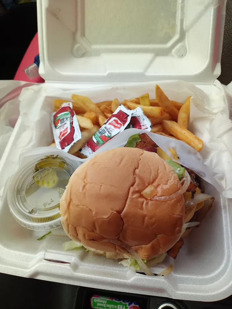 Double Cheeseburger Side Order of Fries